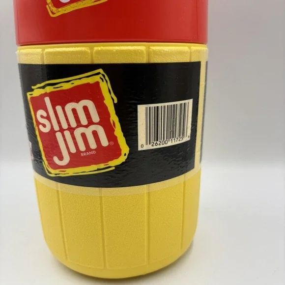 Coleman X Slim Jim Water Bottle 42 Oz Yellow Insulated Jug USA Vintage Skater - Picture 5 of 12